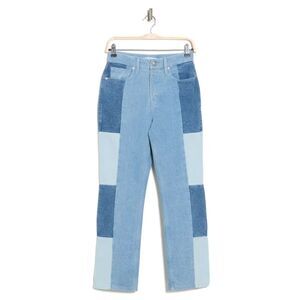 Good American Good Icon Patchwork High Waist Jeans Sz 14/32